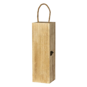 Geschenkbox für eine Flasche aus Holz