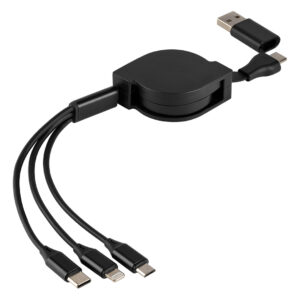 USB/Type-C Lade- und Datenkabel, 6-in-1, 60W