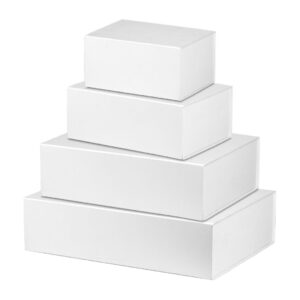 Self-folding gift box